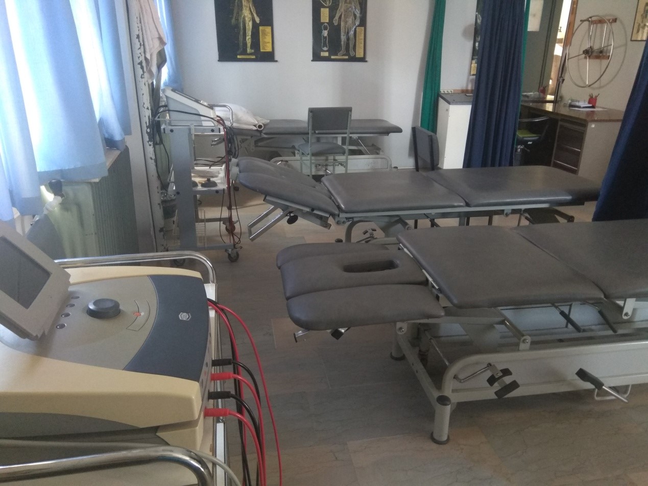 Εξοπλισμός Τμήματος Φυσικοθεραπείας